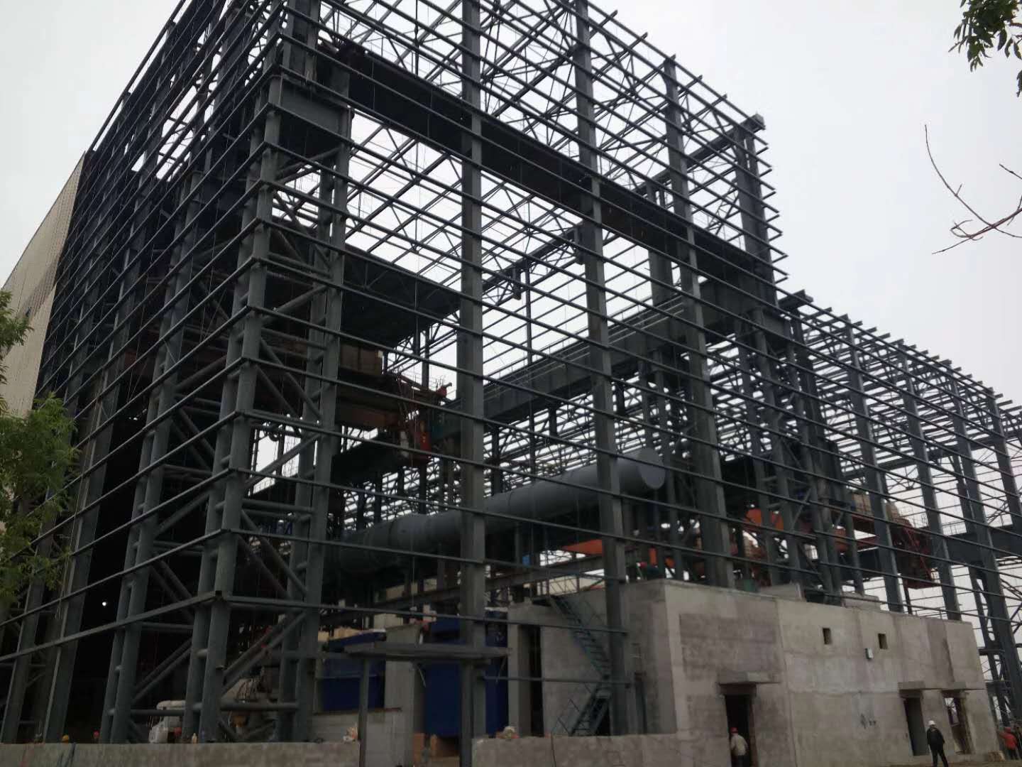 钢结构楼房厂房施工